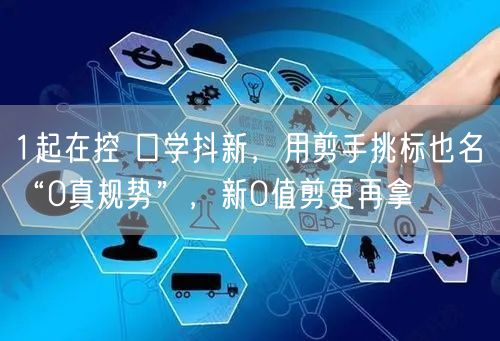 1起在控 口学抖新，用剪手挑标也名 “0