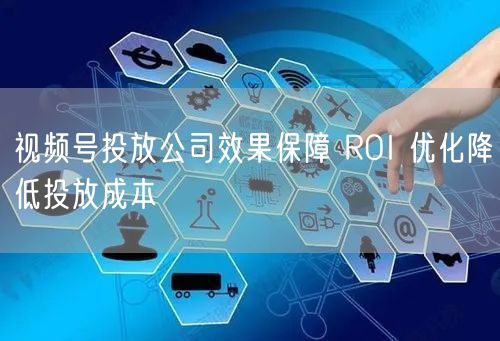 视频号投放公司效果保障 ROI 优化降低