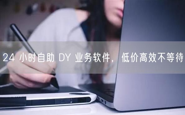 24 小时自助 DY 业务软件，低价高效