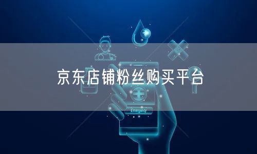 京东店铺粉丝购买平台